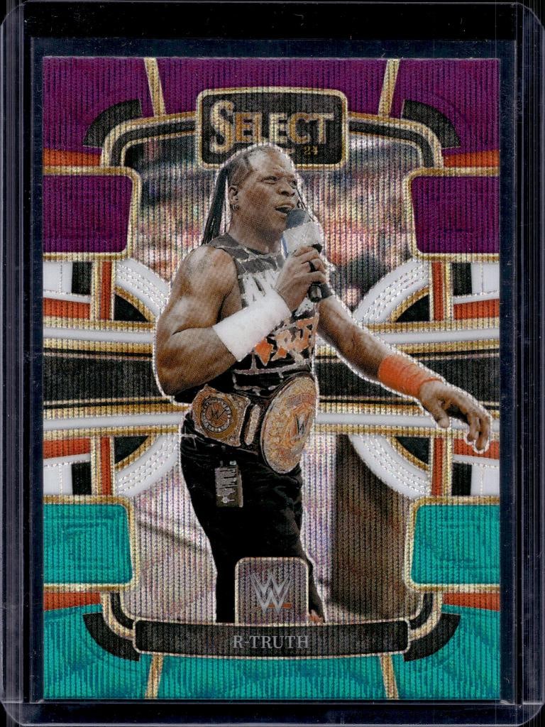 R-TRUTH 2024 PANINI SELECT WWE TRI-COLOR PRIZM: NEAR MINT OR BETTER CONDITION