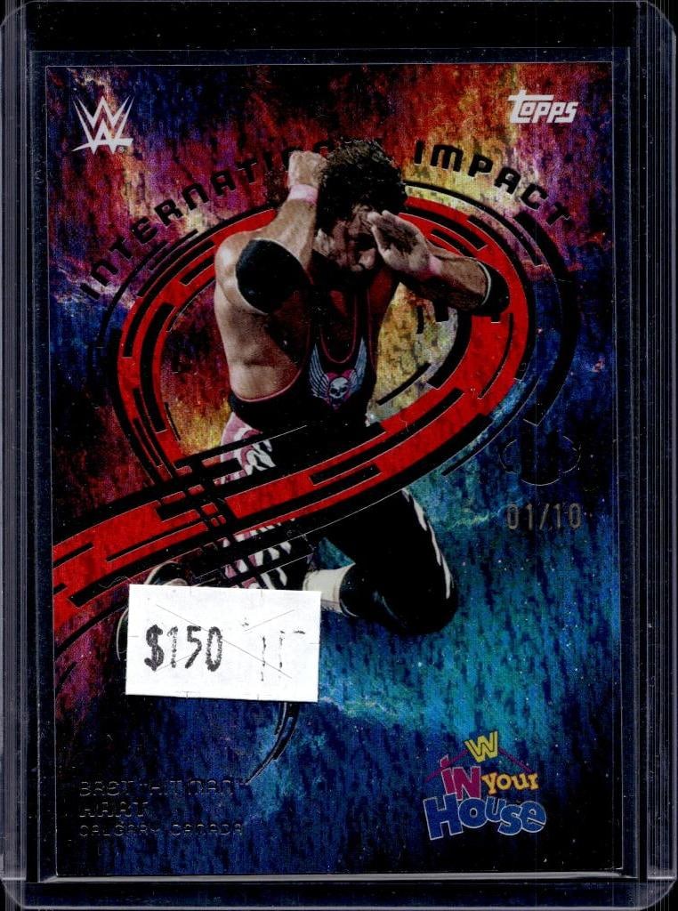 R-TRUTH 2025 TOPPS WWE UNIVERSE ORANGE HOLO: 25/25. NEAR MINT OR BETTER CONDITION