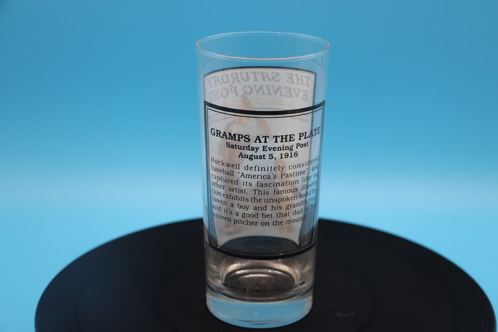 NORMAN ROCKWELL GLASS - 2