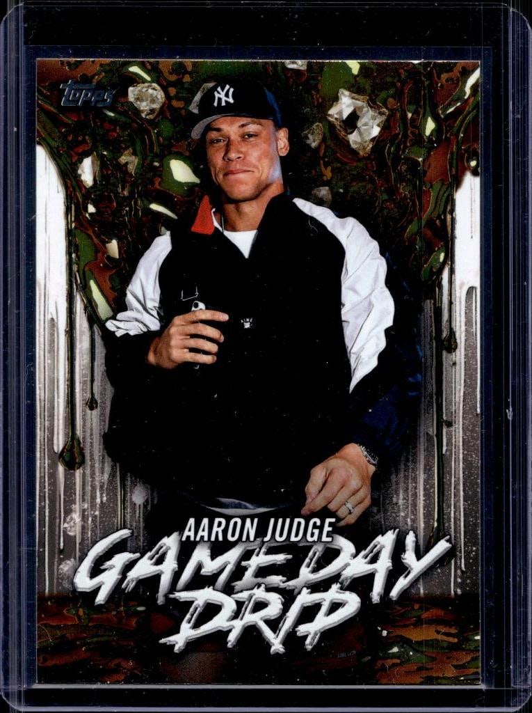 AARON JUDGE2026 TOPPS GAME DAY DRIP INSERT: NEAR MINT OR BETTER CONDITION