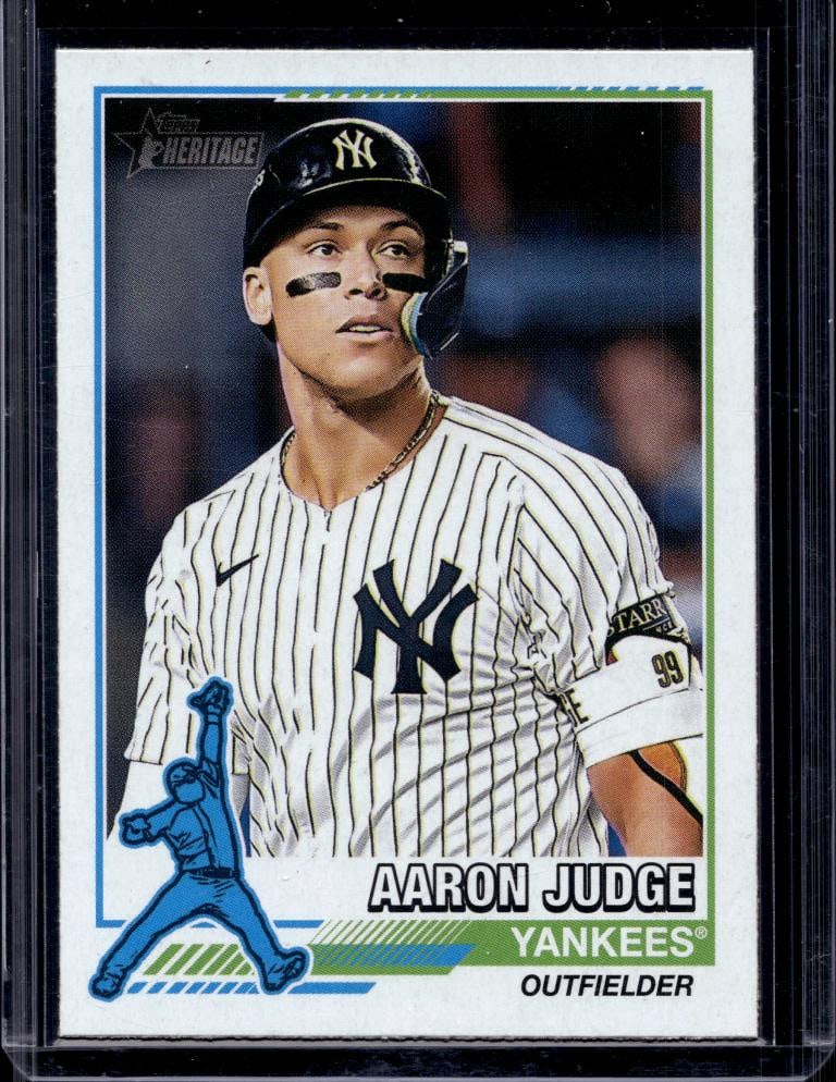 AARON JUDGE 2026 TOPPS HERITAGE 1976 RETRO INSERT: VERY GOOD OR BETTER CONDITION