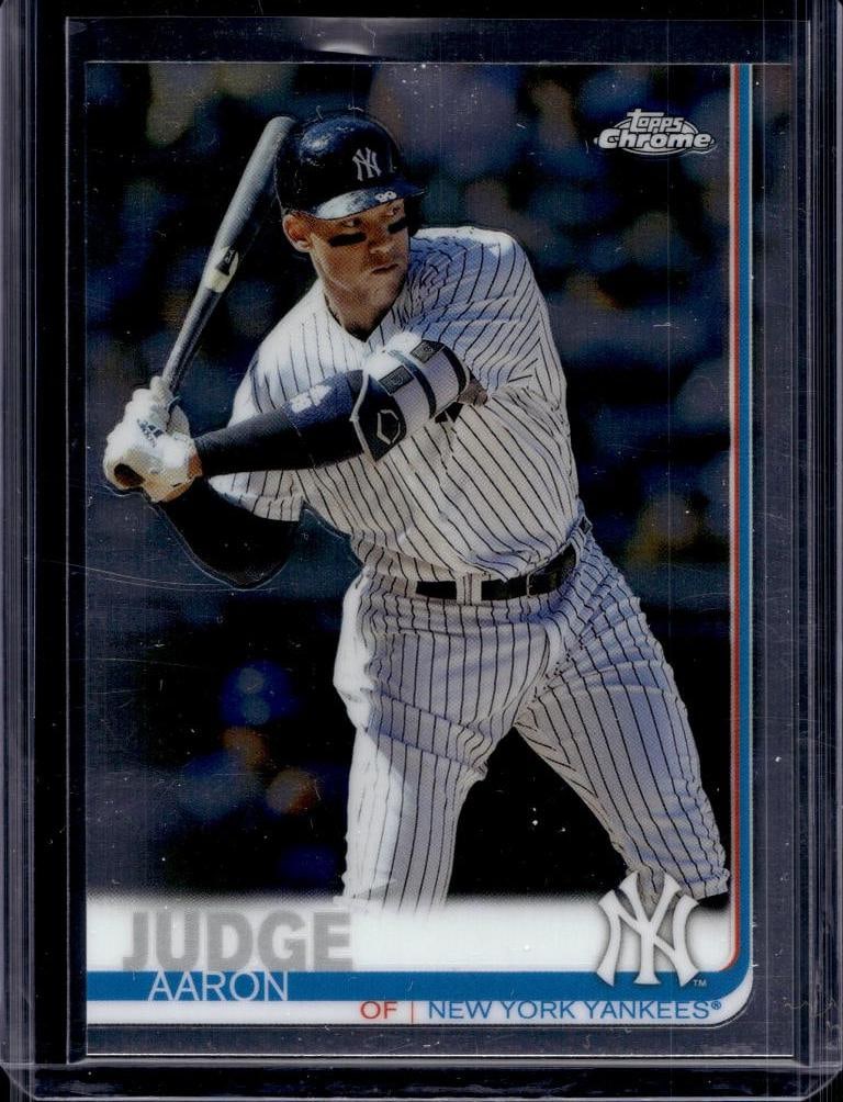 AARON JUDGE 2019 TOPPS CHROME: NEAR MINT OR BETTER CONDITION