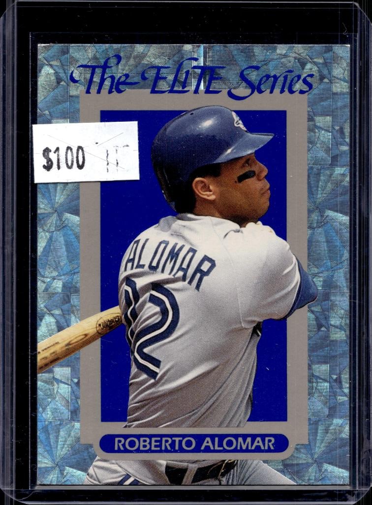 ROBERTO ALOMAR 1992 DONRUSS ELITE SERIES SP: 3057/10,000. NEAR MINT OR BETTER CONDITION