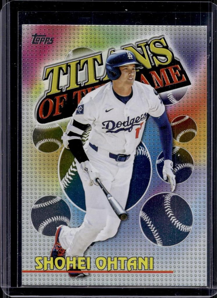 SHOHEI OHTANI 2026 TOPPS TITANS OF THE GAME INSERT: NEAR MINT OR BETTER CONDITION