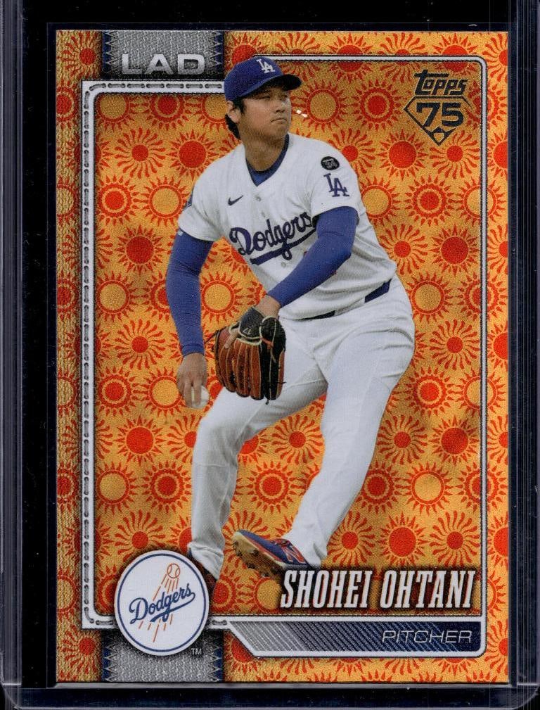 SHOHEI OHTANI 2026 TOPPS SUNBURST HOLO SP: NEAR MINT OR BETTER CONDITION