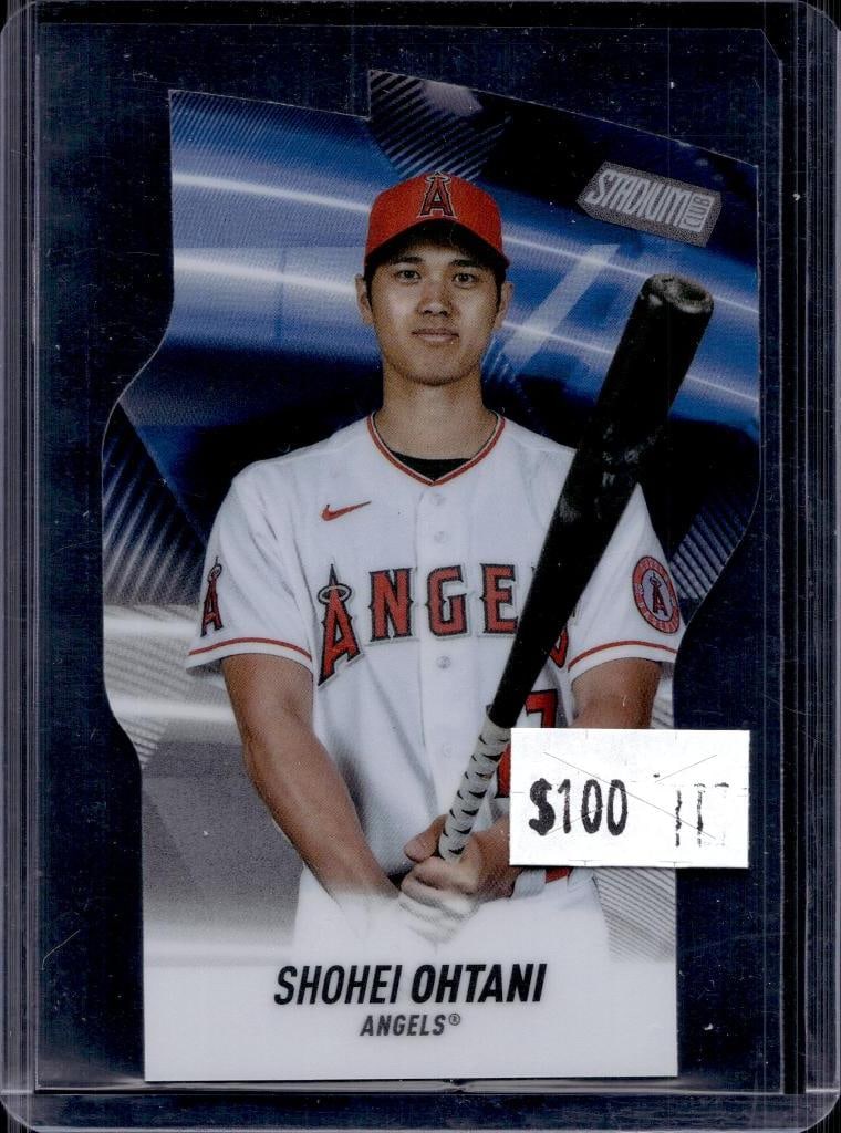 SHOHEI OHTANI 2022 STADIUM CLUB TRIUMVIRATE REFRACTOR: NEAR MINT OR BETTER CONDITION