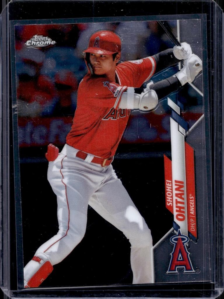 SHOHEI OHTANI 2020 TOPPS CHROME: NEAR MINT OR BETTER CONDITION