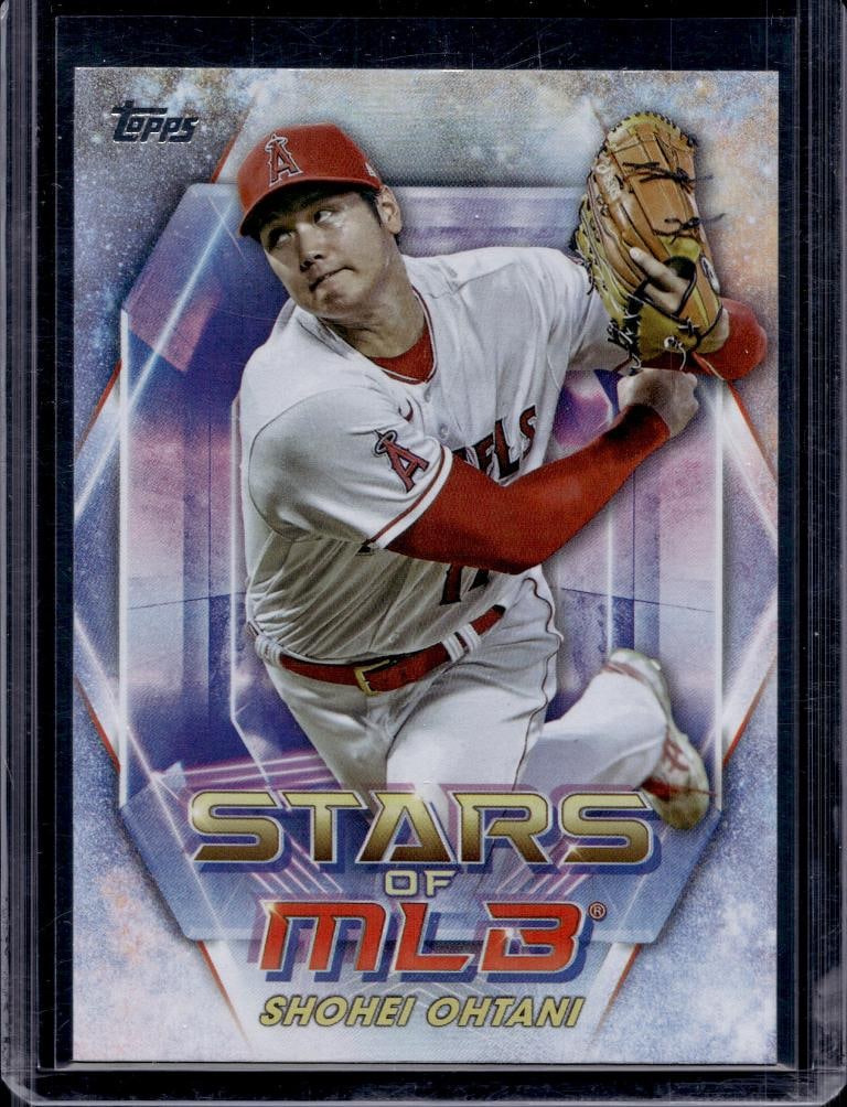 SHOHEI OHTANI 2023 TOPPS STARS OF THE MLB INSERT: NEAR MINT OR BETTER CONDITION