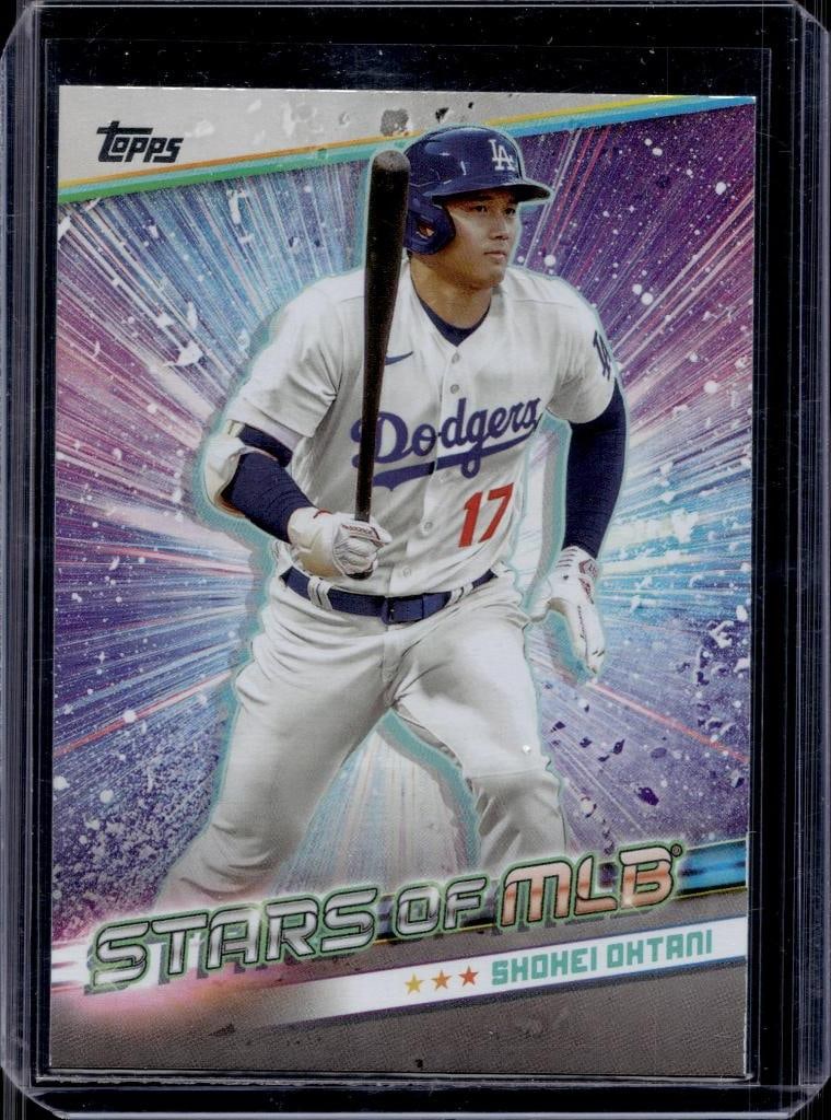 SHOHEI OHTANI 2024 TOPPS STARS OF THE MLB INSERT: NEAR MINT OR BETTER CONDITION