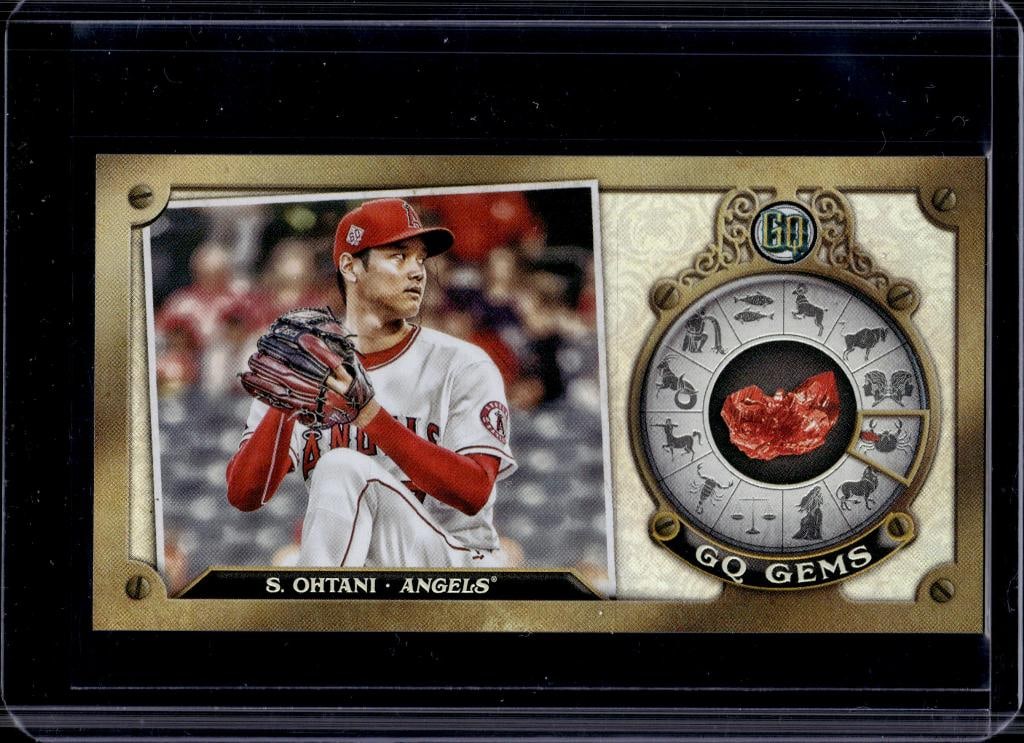SHOHEI OHTANI 2022 TOPPS GYPSY QUEEN GQ GEMS INSERT: NEAR MINT OR BETTER CONDITION