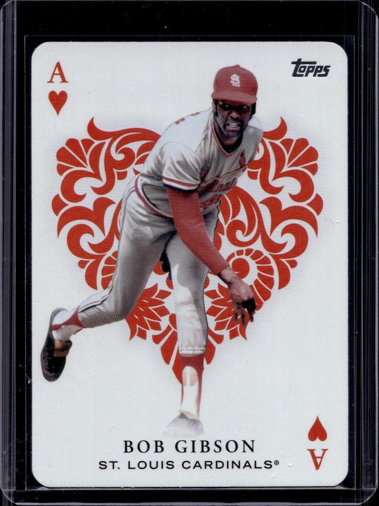 BOB GIBSON 2023 TOPPS ALL ACES INSERT: NEAR MINT OR BETTER CONDITION