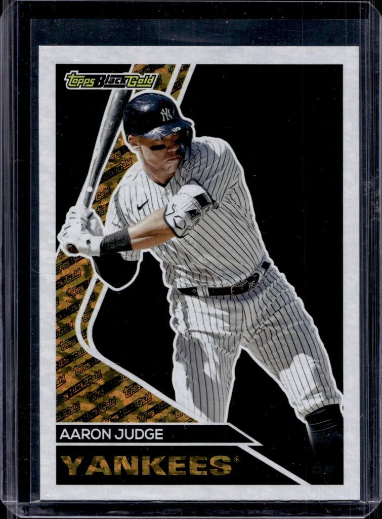 AARON JUDGE 2023 TOPPS BLACK GOLD INSERT: NEAR MINT OR BETTER CONDITION