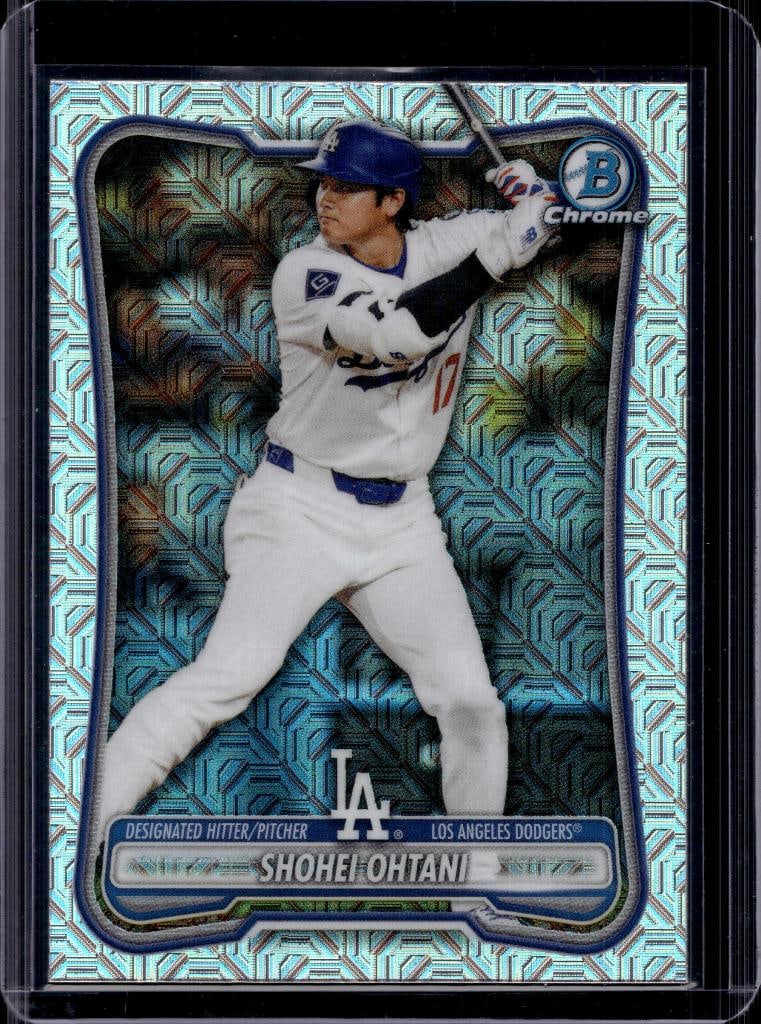 SHOHEI OHTANI 2026 BOWMAN CHROME MEGA REFRACTOR: NEAR MINT OR BETTER CONDITION