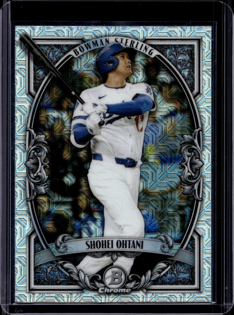 SHOHEI OHTANI 2026 BOWMAN CHROME STERLING MEGA REFRACTOR: NEAR MINT OR BETTER CONDITION