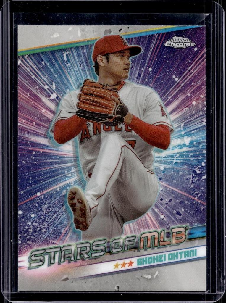 SHOHEI OHTANI 2024 TOPPS CHROME STARS OF THE MLB REFRACTOR (1 of 1)