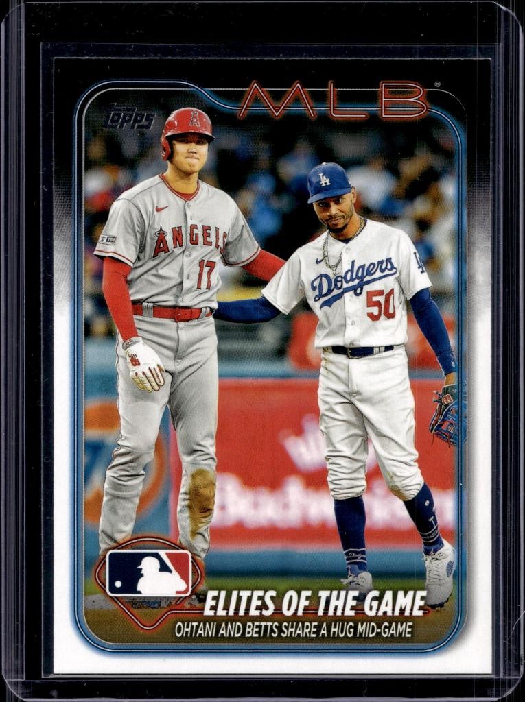 SHOHEI OHTANI MOOKIE BETTS 2024 TOPPS COMBOS: NEAR MINT OR BETTER CONDITION