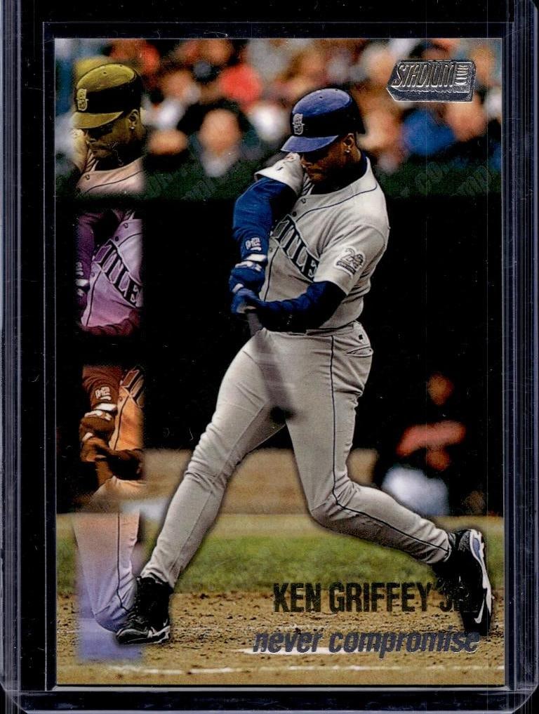 KEN GRIFFEY JR 1999 STADIUM CLUB NEVER COMPROMISE INSERT: NEAR MINT OR BETTER CONDITION