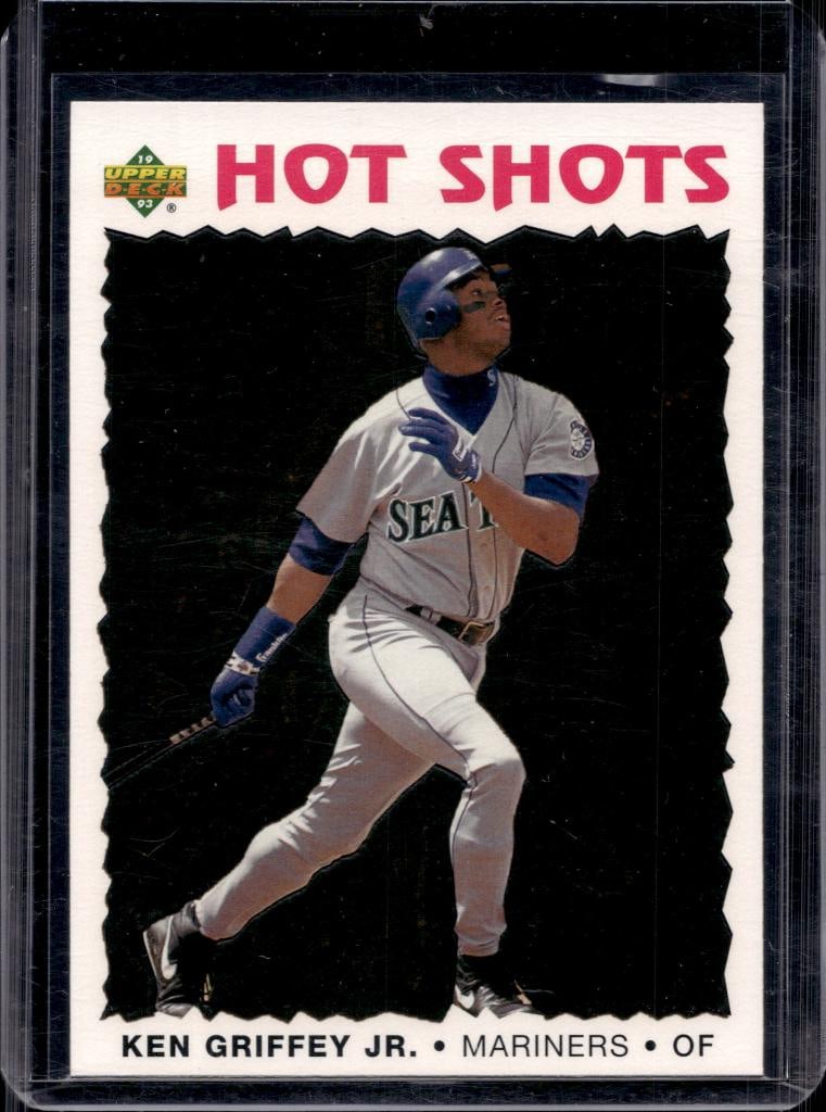 KEN GRIFFEY JR 1993 UPPER DECK FUN PACK HOT SHOTS INSERT: NEAR MINT OR BETTER CONDITION