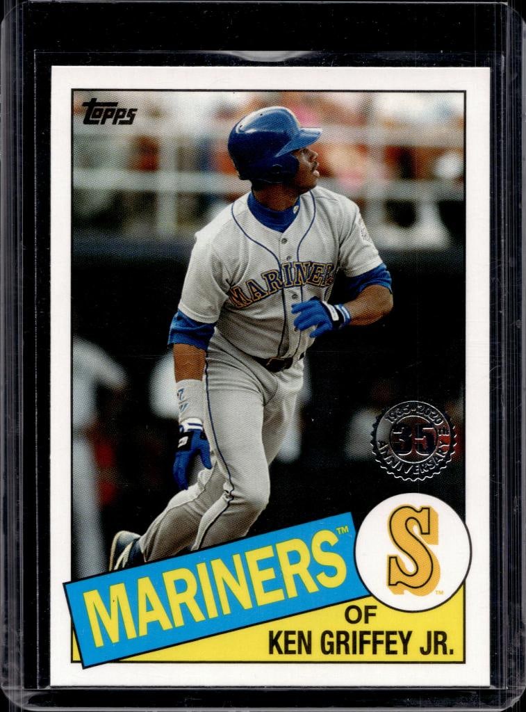KEN GRIFFEY JR 2020 TOPPS 1985 RETRO INSERT: NEAR MINT OR BETTER CONDITION