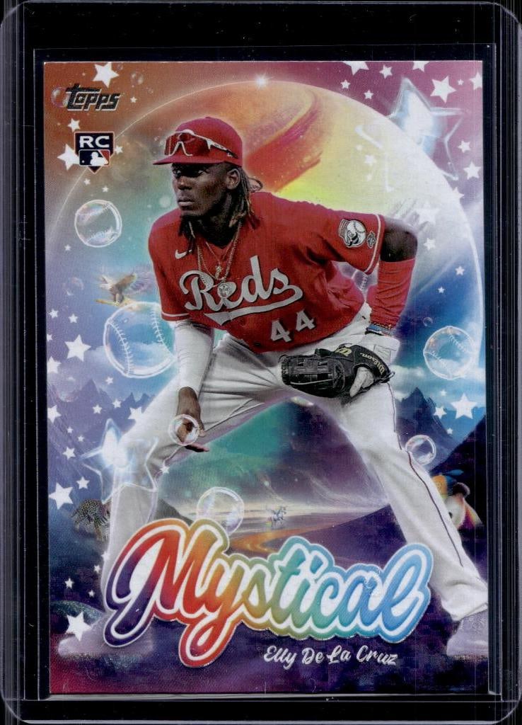 ELLY DE LA CRUZ 2024 TOPPS MYSTICAL ROOKIE CARD: NEAR MINT OR BETTER CONDITION