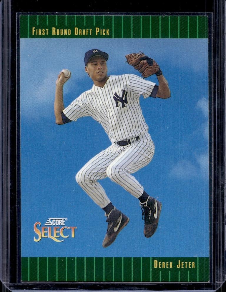 DEREK JETER 1993 SCORE SELECT ROOKIE CARD (1 of 1)