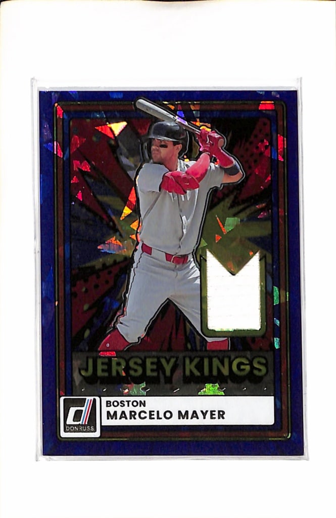 MARCELO MAYER 2026 DONRUSS BLUE ICE JERSEY CARD: NEAR MINT OR BETTER CONDITION
