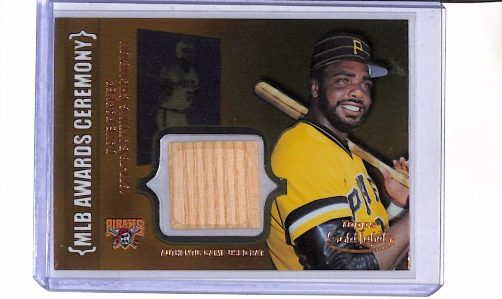 DAVE PARKER 002 TOPPS GOLD LABEL GAME USED BAT CARD: NEAR MINT OR BETTER CONDITION
