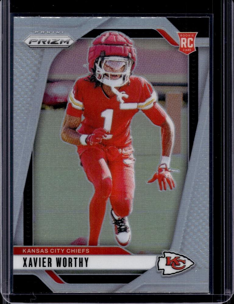 XAVIER WORTHY 2024 PANINI PRIZM SILVER PRIZM: NEAR MINT OR BETTER CONDITION
