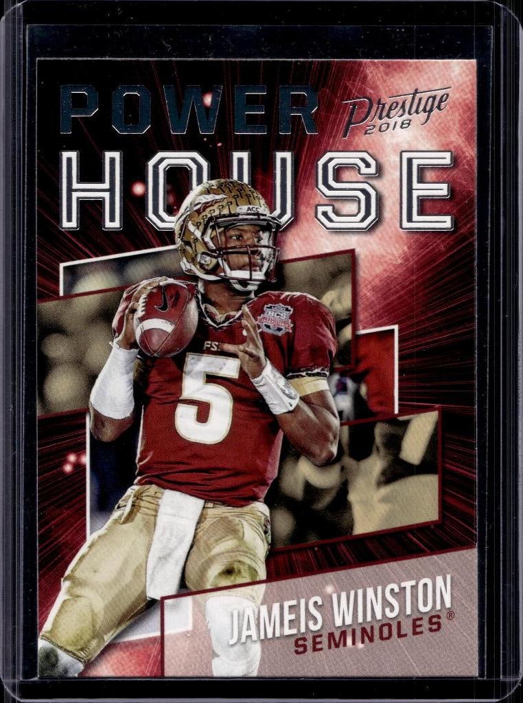 JAMEIS WINSTON 2018 PRESTIGE POWER HOUSE INSERT: NEAR MINT OR BETTER CONDITION