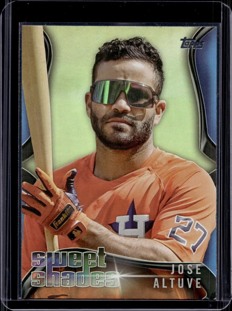 JOSE ALTUVE 2022 TOPPS SWEET SHADES INSERT: NEAR MINT OR BETTER CONDITION