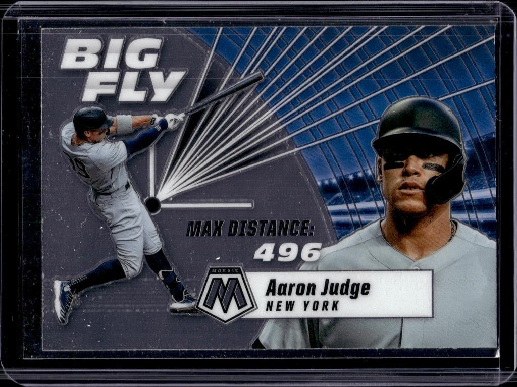 AARON JUDGE 2021 PANINI MOSAIC BIG FLY INSERT: NEAR MINT OR BETTER CONDITION