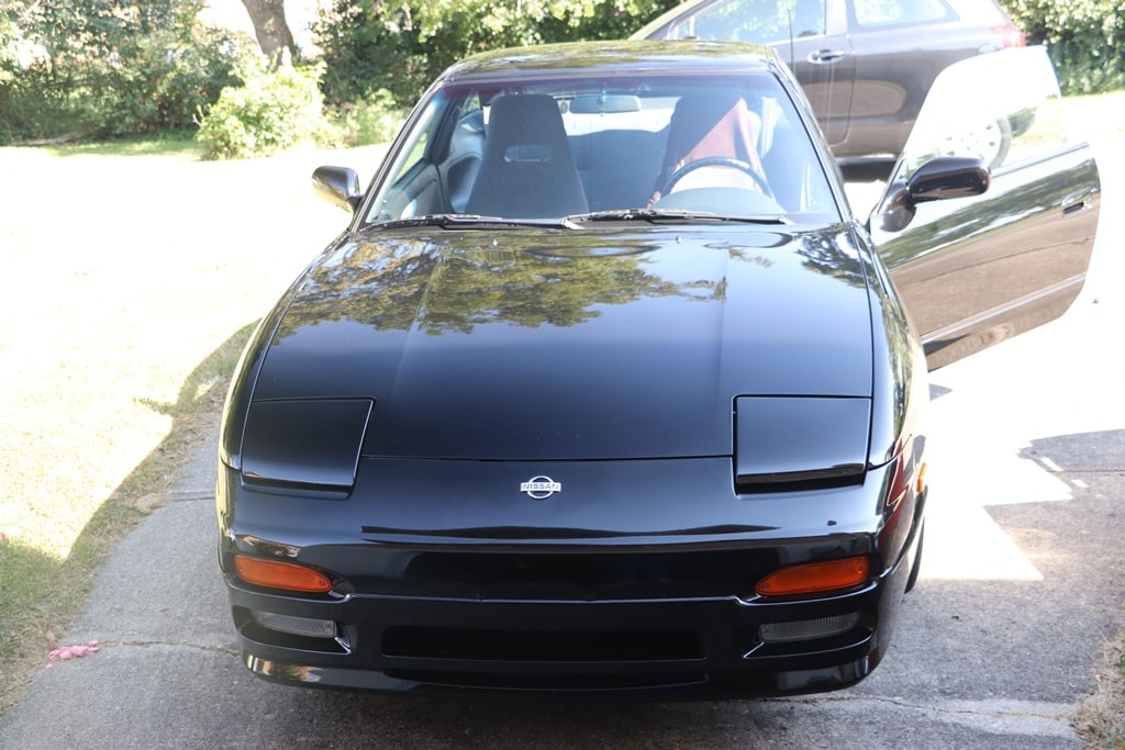 1993 NISSAN 240SX: A GARAGE KEPT, BLACK 1993 NISSAN 240 SX 2 DOOR HATCHBACK (FASTBACK), 35,894 ORIGINAL MILES, ONE OWNER. AUTOMATIC. EXCELLENT INTERIOR AND EXTERIOR. COMPLETE MAINTENANCE RECORDS. STARTS RIGHT UP, RUNS