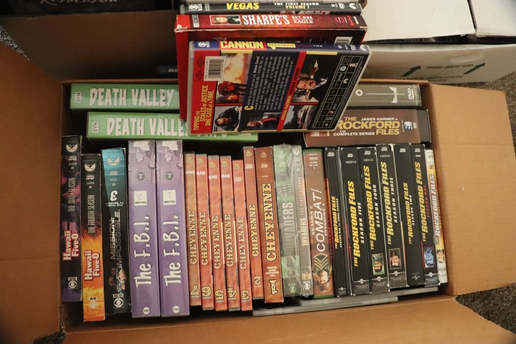 DVD MOVIES: A GROUP OF TV SHOW DVD'S VERY GOOD CONDITION.