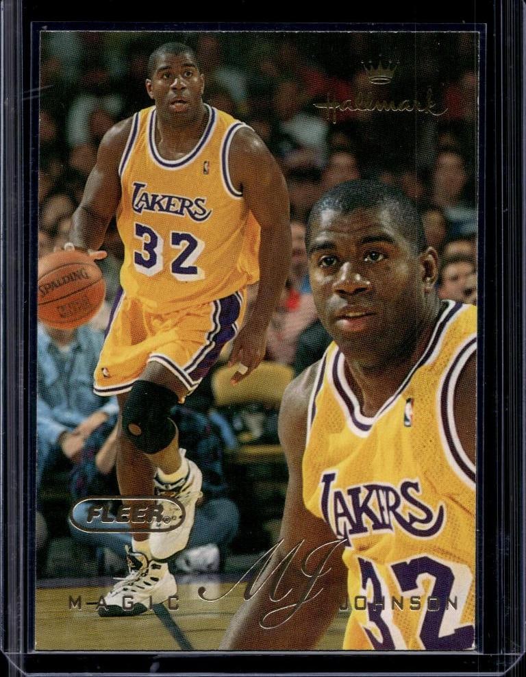 MAGIC JOHNSON 1996 FLEER HALLMARK EXCLUSIVE: NEAR MINT OR BETTER CONDITION