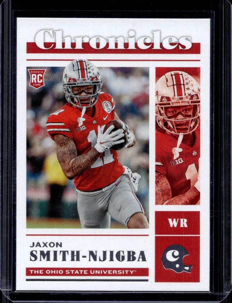 JAXON SMITH NJIGBA 2023 PANINI CHRONICLES DRAFT ROOKIE CARD (1 of 1)