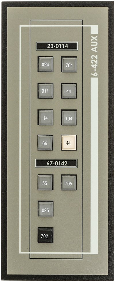 Star Trek: Enterprise NX-01 Button Panel #2 (1 of 1)