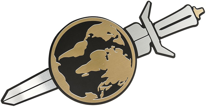 Star Trek: Enterprise Mirror Universe "Empire" Plaque (1 of 1)