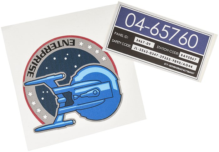 Star Trek: Enterprise Adhesive Decal Set (1 of 1)