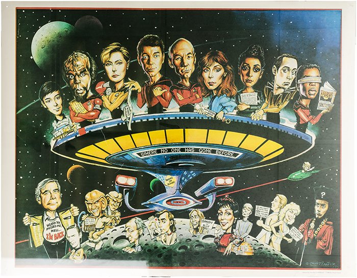 Star Trek: The Next Generation Chuck Trazier Poster (1 of 1)