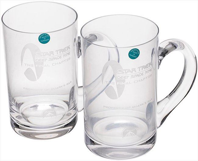 Star Trek Tiffany "Quarks Bar" Crew Gift Glasses (1 of 2)