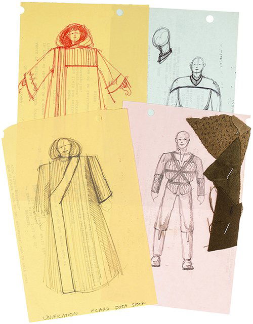 Star Trek: The Next Generation "Unification" Concept... (1 of 1)