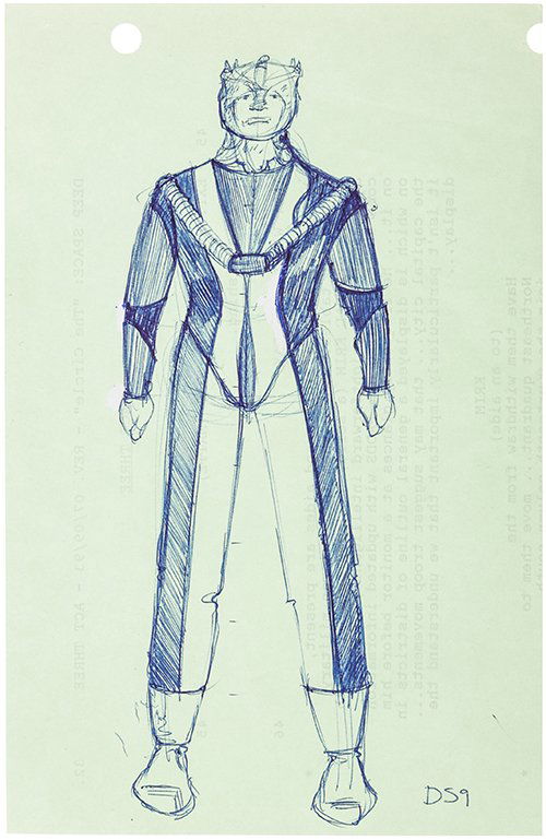 Star Trek: Deep Space Nine Original "Jem Hadar" Concept (1 of 1)