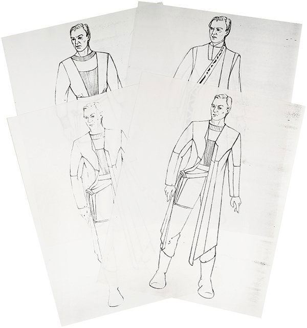 Star Trek: Generations Original "Soran" Concept Artwork (1 of 1)