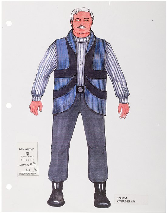 Star Trek: Generations Original "Scotty" Concept Art (1 of 1)