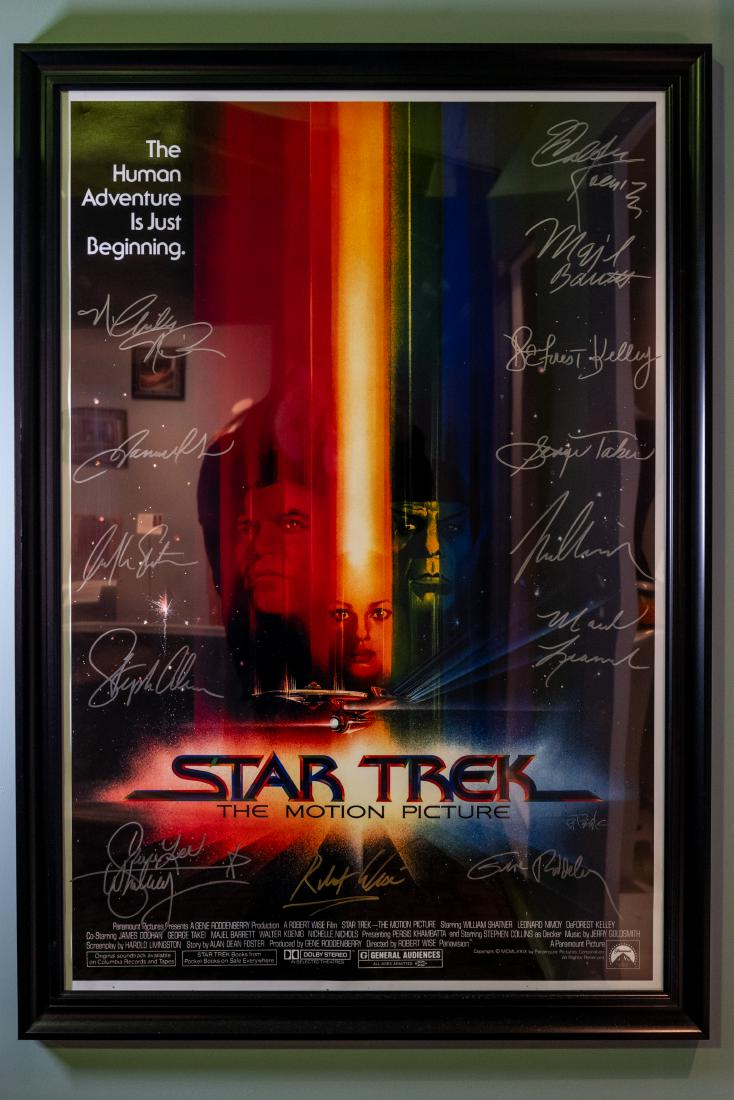 Star Trek: Motion Picture Cast Autographed Poster (1 of 2)