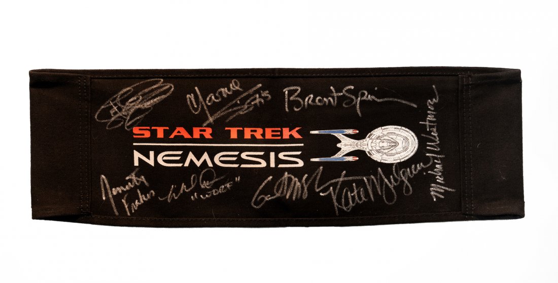 Ron Pearlmans Chair Back signed by cast (1 of 1)