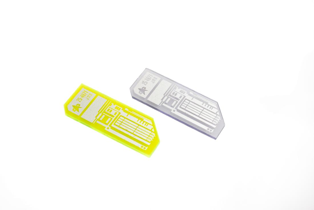 Two Voyager Isolinear Chips (1 of 2)