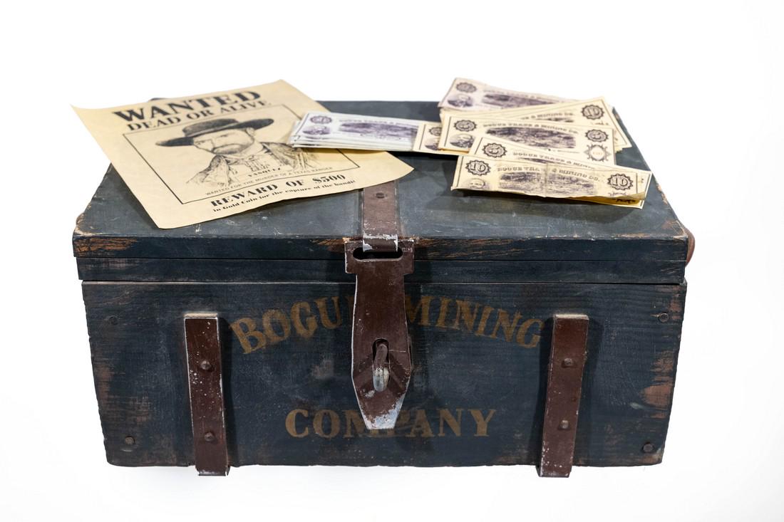 Bogue's Chest, Posters and money from The Magnificent (1 of 2)