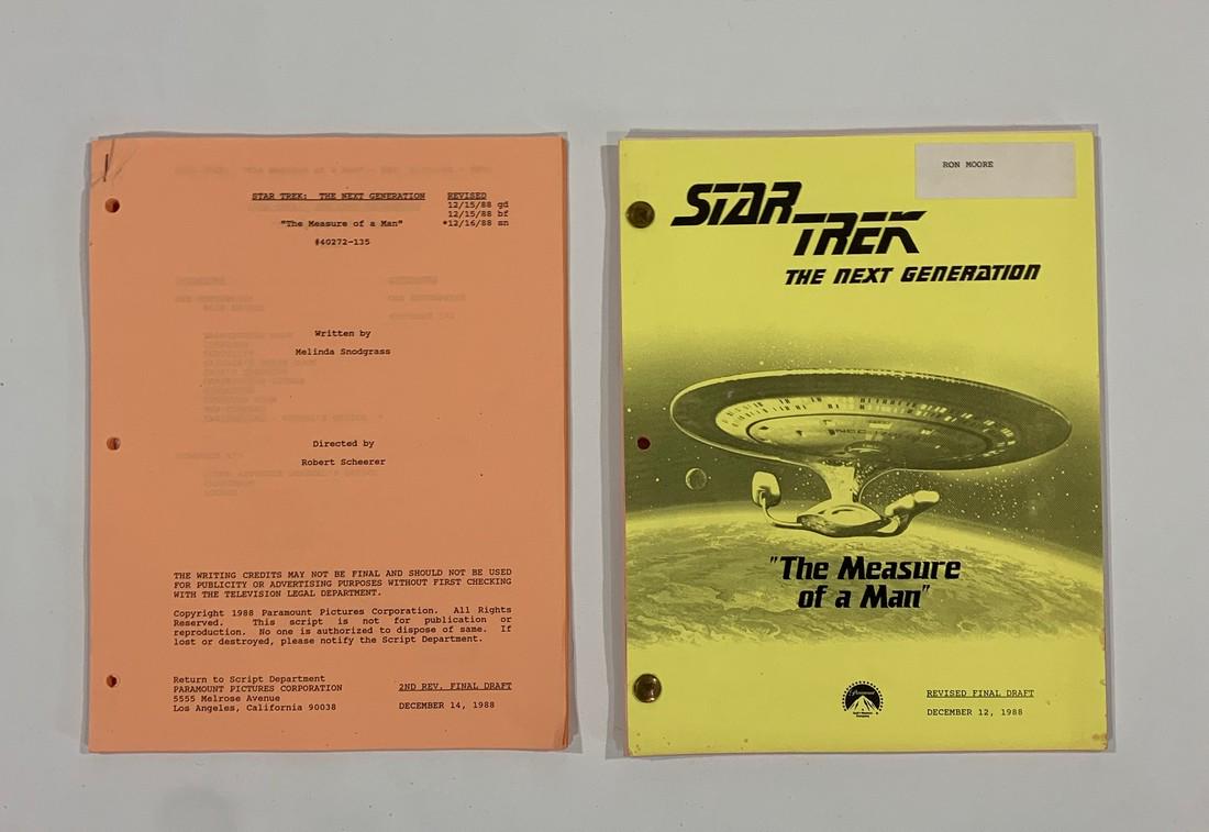 Star Trek The Next Generation The Measure of a Man" Lot (1 of 1)