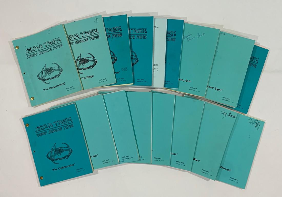 Star Trek Deep Space Nine Season Two Script Lot (1 of 1)